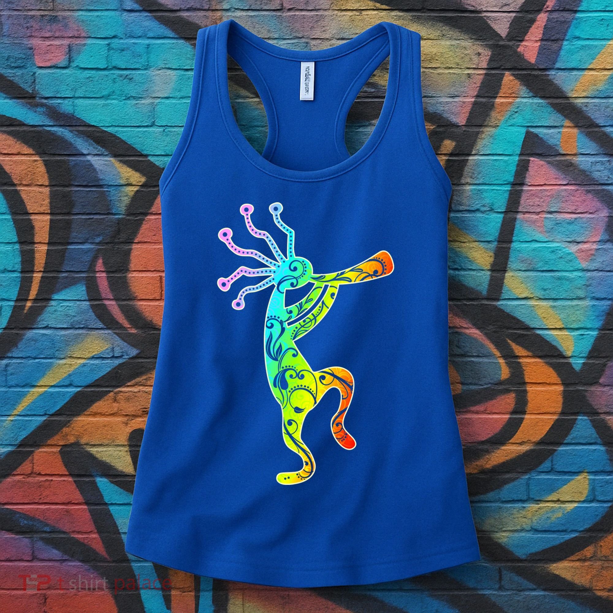 Native American Kokopelli Flute Gift Women's Tank Top