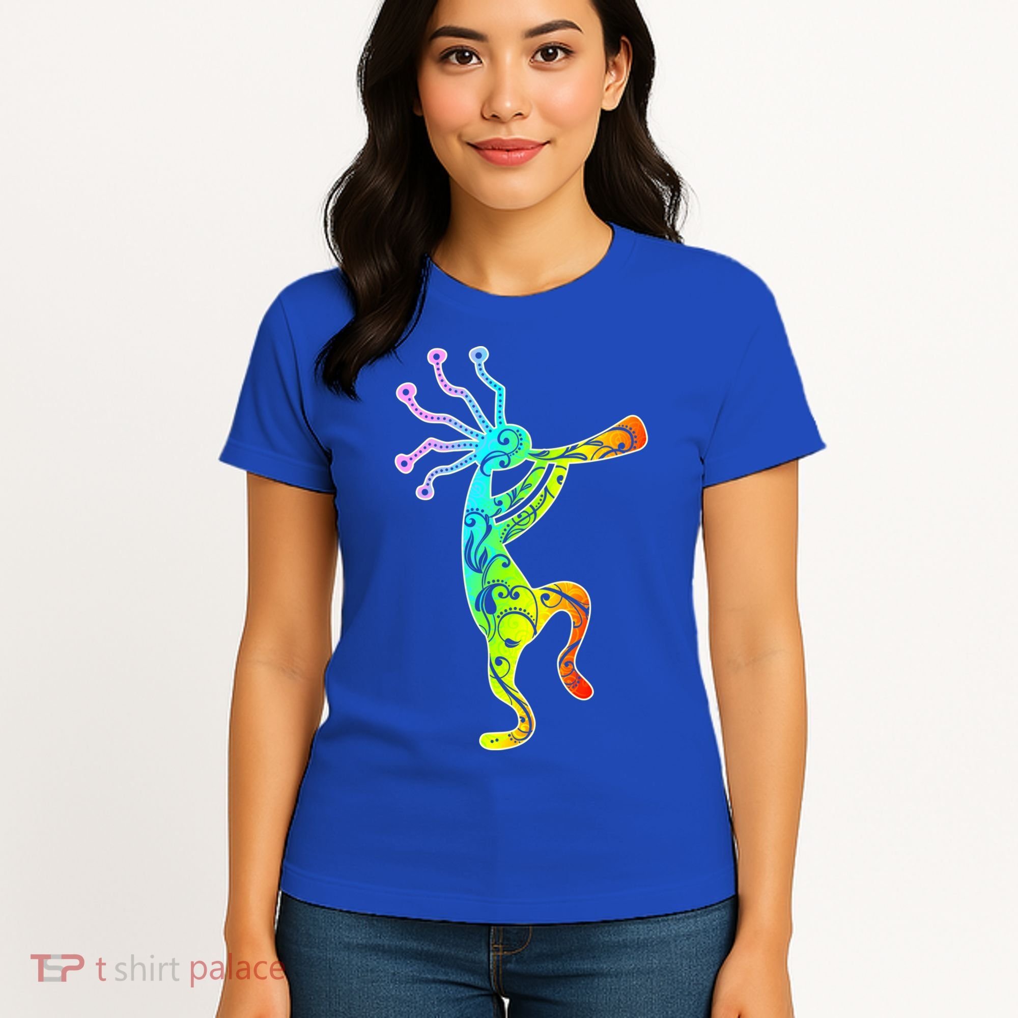 Native American Kokopelli Flute Gift Women's T-Shirt
