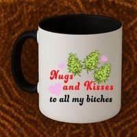 Nugs And Kisses To All My Bitches Coffee Mug thumb 2