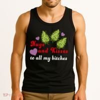 Nugs And Kisses To All My Bitches Tank Top thumb 3