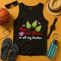 Nugs And Kisses To All My Bitches Tank Top thumb 4