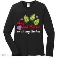 Nugs And Kisses To All My Bitches Women's Long Sleeve Shirt thumb 0