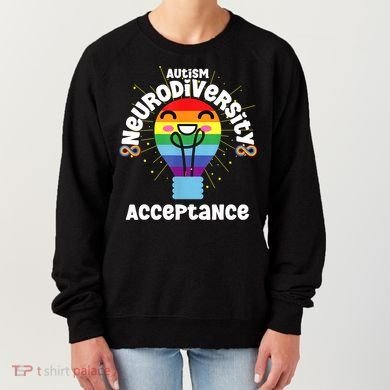 Neurodiversity Acceptance Kawaii Encourage Diversity Women's Sweatshirt