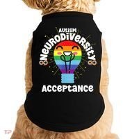 Neurodiversity Acceptance Kawaii Encourage Diversity Doggie Tank thumb 0