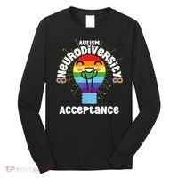 Neurodiversity Acceptance Kawaii Encourage Diversity Long Sleeve Shirt thumb 0