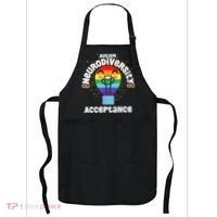 Neurodiversity Acceptance Kawaii Encourage Diversity Apron thumb 0