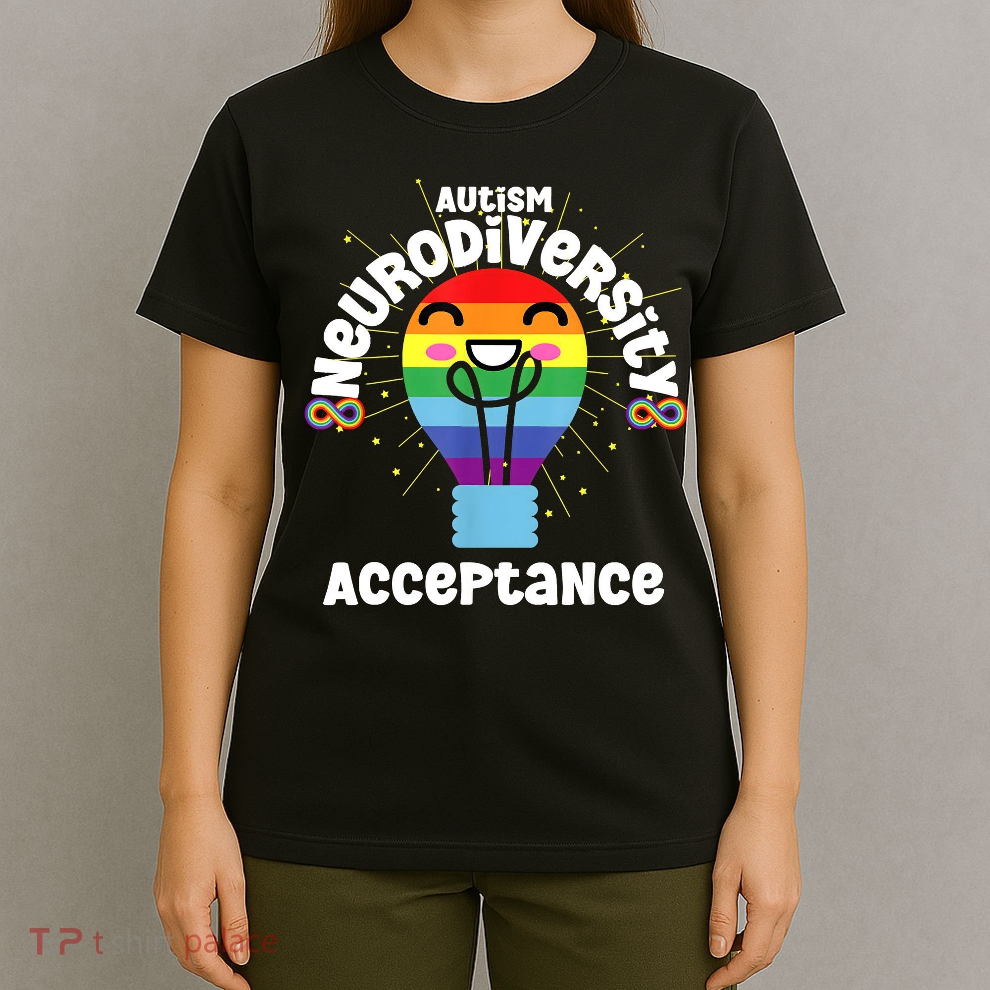 Neurodiversity Acceptance Kawaii Encourage Diversity T-Shirt