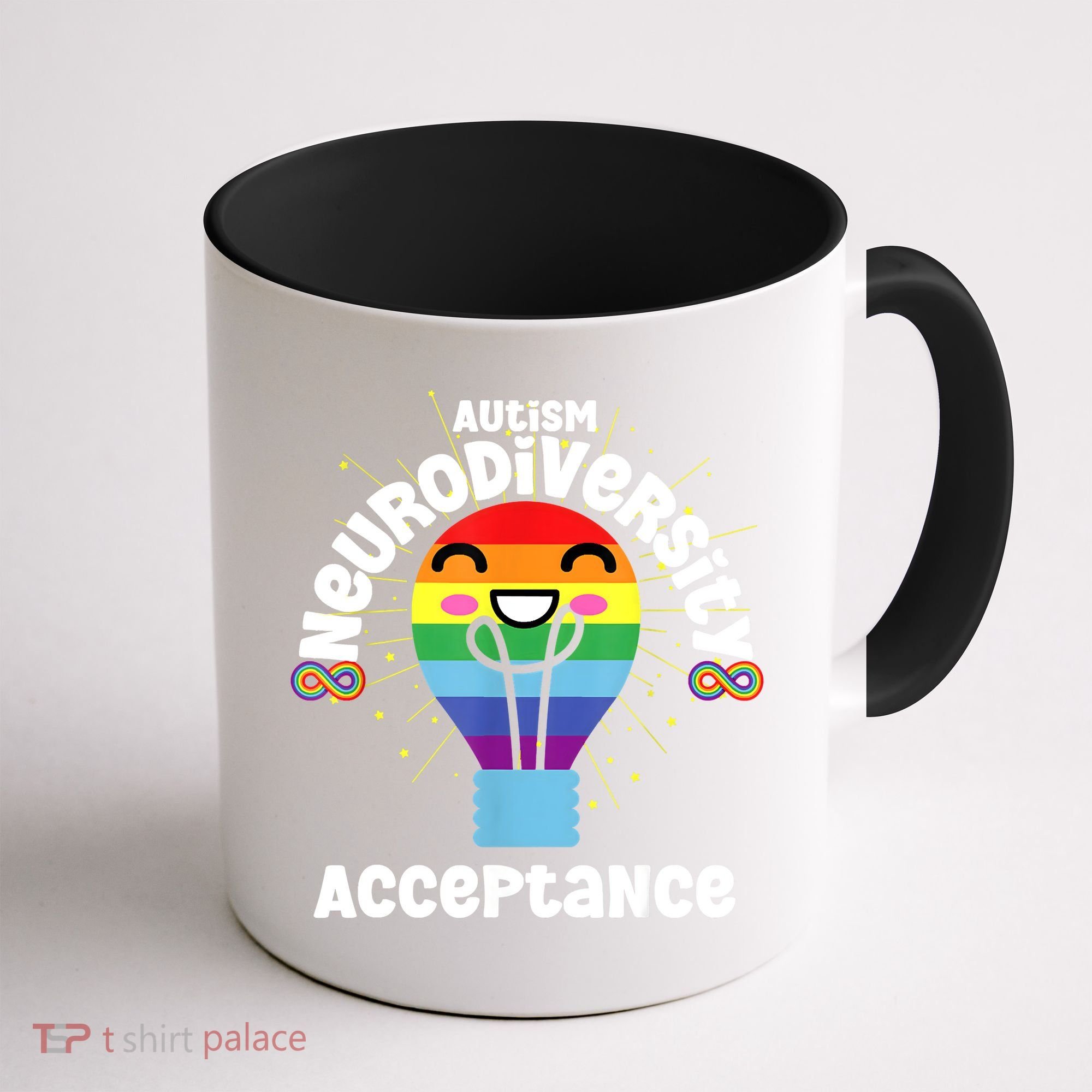 Neurodiversity Acceptance Kawaii Encourage Diversity Coffee Mug