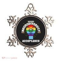 Neurodiversity Acceptance Kawaii Encourage Diversity Ornament thumb 0