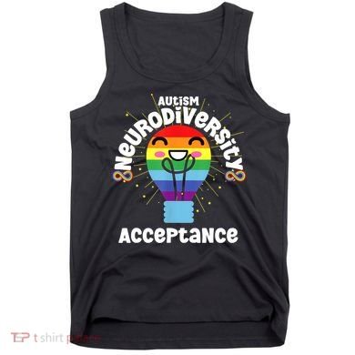 Neurodiversity Acceptance Kawaii Encourage Diversity Tank Top
