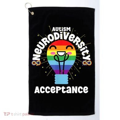Neurodiversity Acceptance Kawaii Encourage Diversity Golf Towel