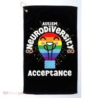 Neurodiversity Acceptance Kawaii Encourage Diversity Golf Towel thumb 0