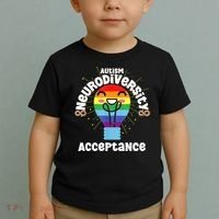 Neurodiversity Acceptance Kawaii Encourage Diversity Toddler T-Shirt thumb 2