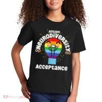 Neurodiversity Acceptance Kawaii Encourage Diversity Kids T-Shirt thumb 2