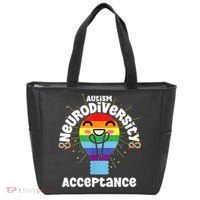 Neurodiversity Acceptance Kawaii Encourage Diversity Tote Bag thumb 0