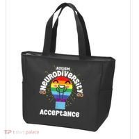 Neurodiversity Acceptance Kawaii Encourage Diversity Tote Bag thumb 3