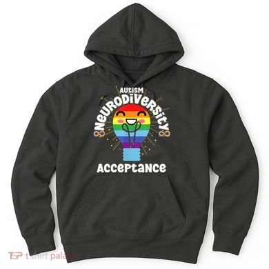 Neurodiversity Acceptance Kawaii Encourage Diversity Hoodie