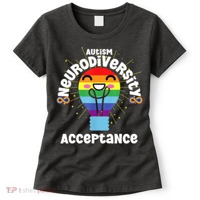 Neurodiversity Acceptance Kawaii Encourage Diversity Women's T-Shirt