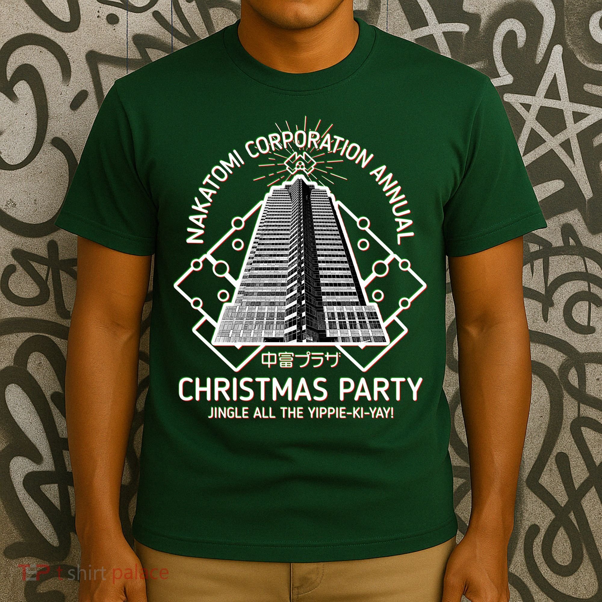 Nakatomi Corporation Annual Christmas Party T-Shirt