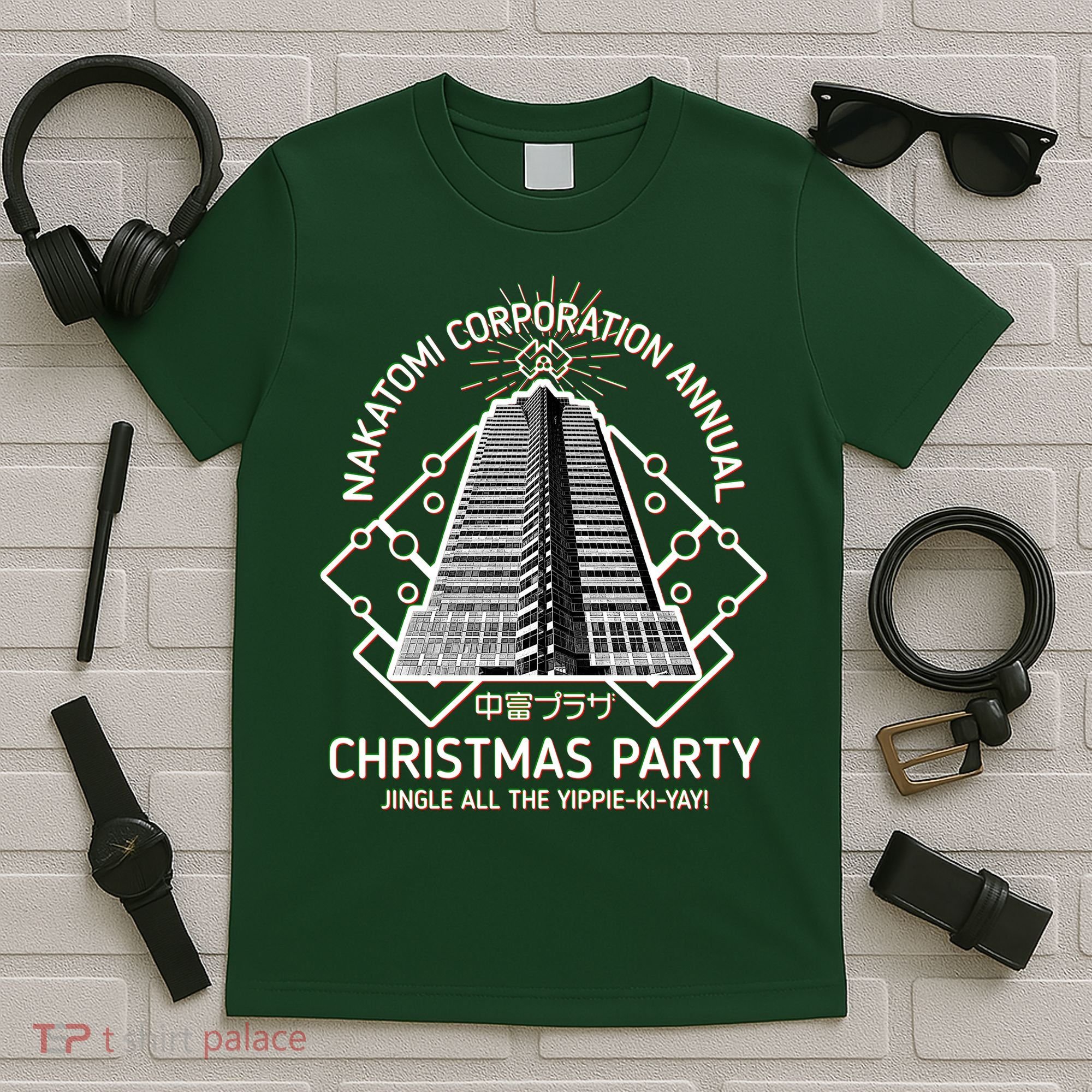Nakatomi Corporation Annual Christmas Party T-Shirt