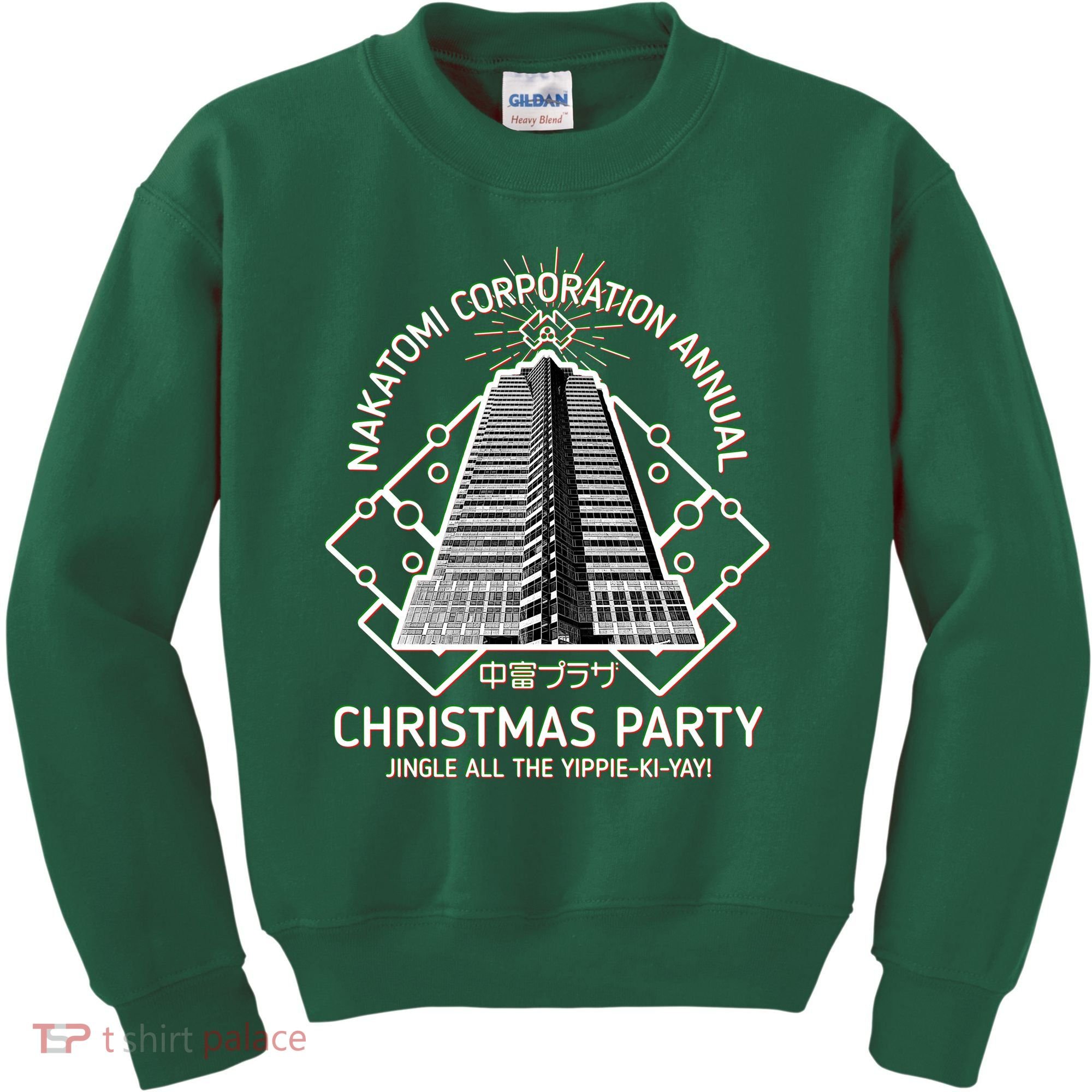 Nakatomi Corporation Annual Christmas Party Kids Sweatshirt