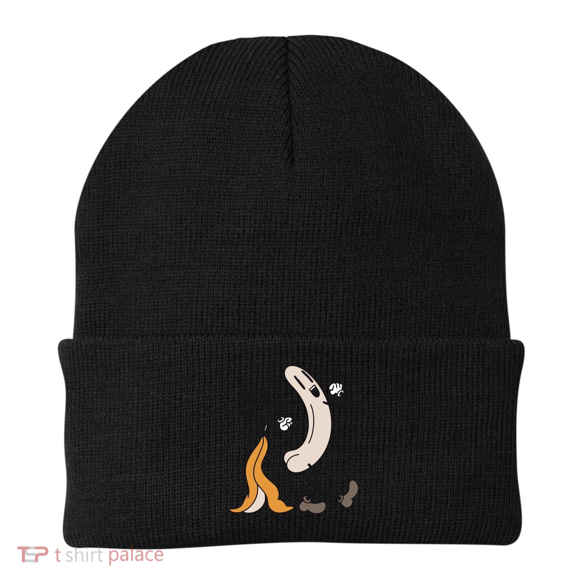 Naked Banana Retro Cartoon Beanie