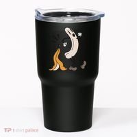 Naked Banana Retro Cartoon Tumbler thumb 0