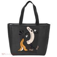 Naked Banana Retro Cartoon Tote Bag thumb 0
