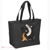 Naked Banana Retro Cartoon Tote Bag thumb 2