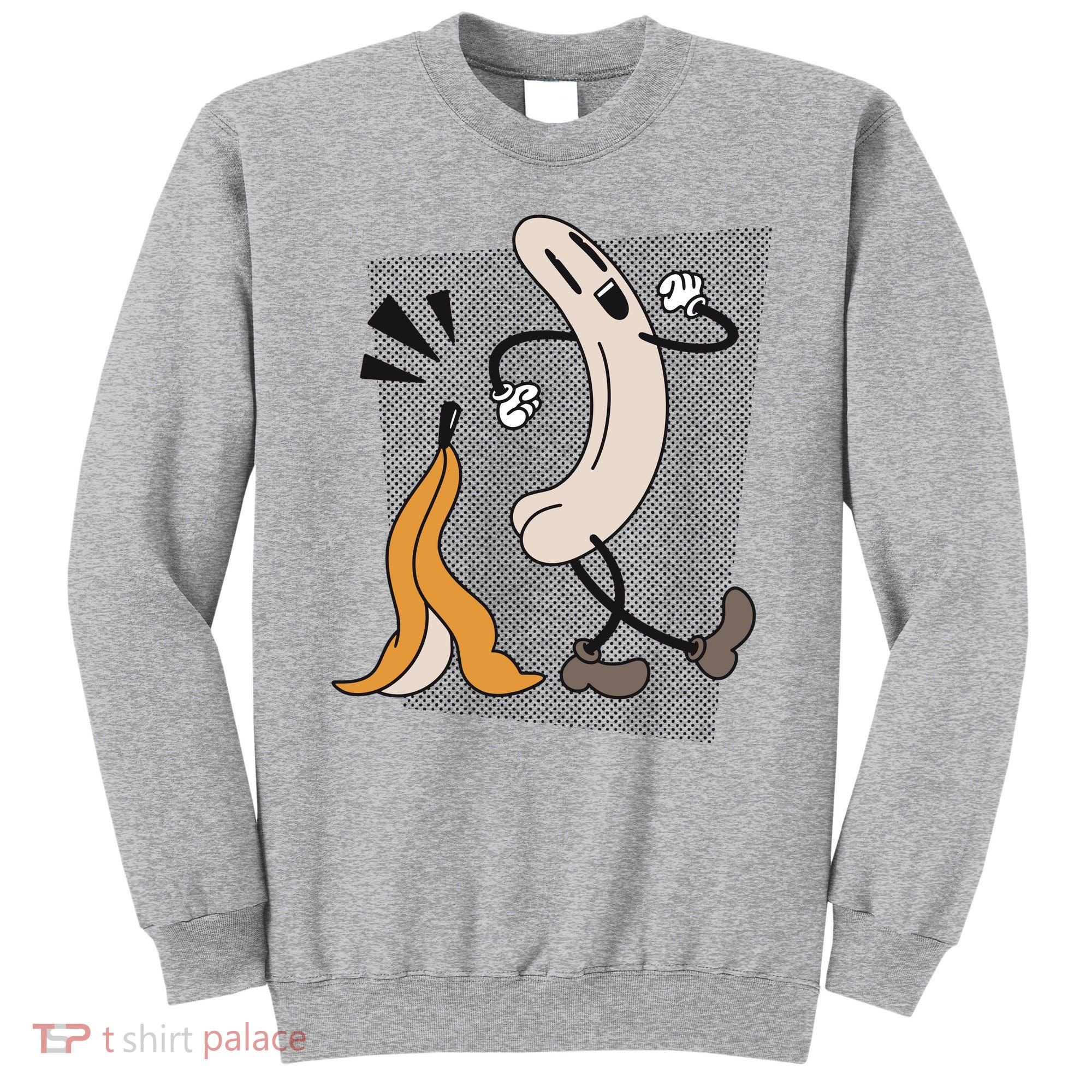 Naked Banana Retro Cartoon Sweatshirt