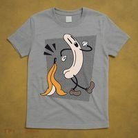 Naked Banana Retro Cartoon T-Shirt thumb 5