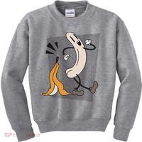 Naked Banana Retro Cartoon Kids Sweatshirt thumb 0