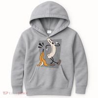 Naked Banana Retro Cartoon Kids Hoodie thumb 0