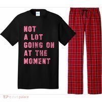 Not A Lot Going On At The Moment Pink Pajama Set thumb 0