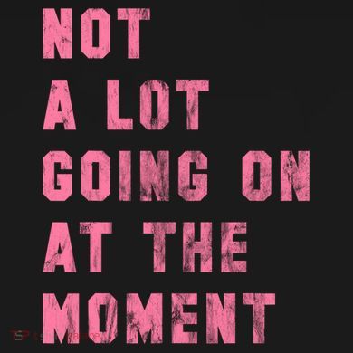 Not A Lot Going On At The Moment Pink Ornament