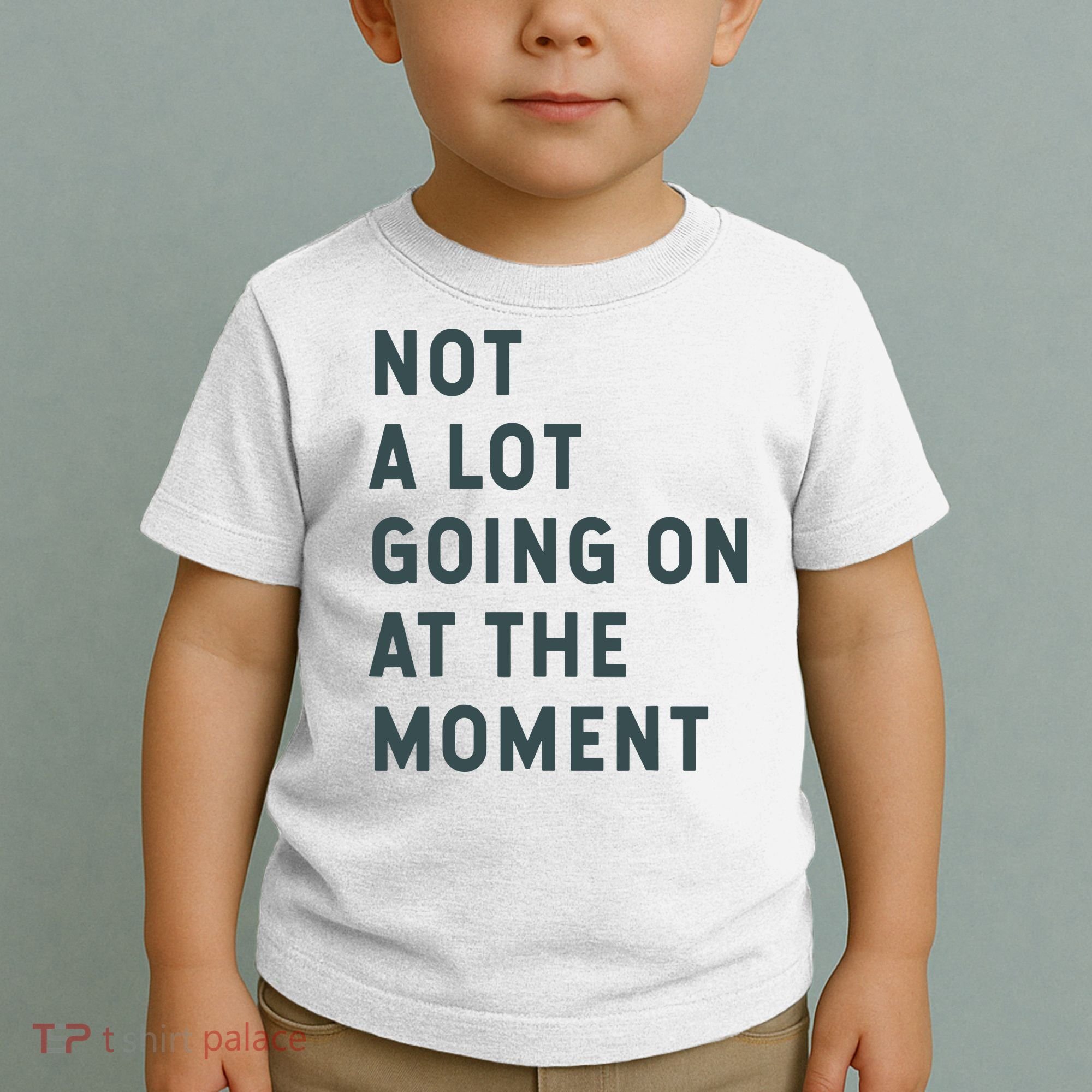 Not A Lot Going On At The Moment Humor Toddler T-Shirt