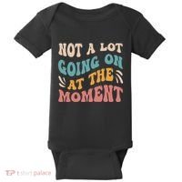 Not a Lot Going on at the Moment Cool Retro Baby Bodysuit thumb 0