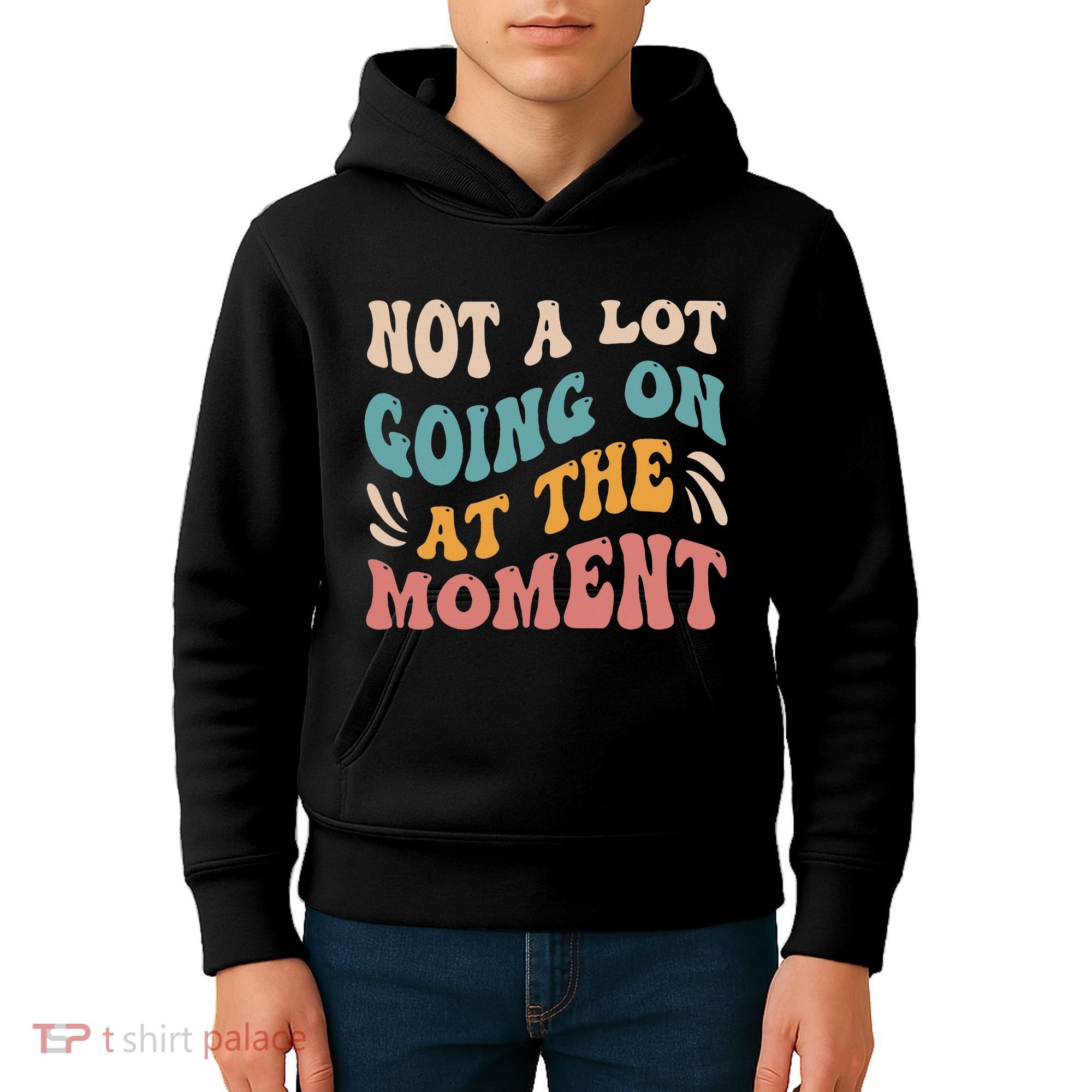 Not a Lot Going on at the Moment Cool Retro Kids Hoodie
