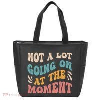 Not a Lot Going on at the Moment Cool Retro Tote Bag thumb 0