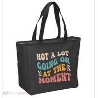 Not a Lot Going on at the Moment Cool Retro Tote Bag thumb 2