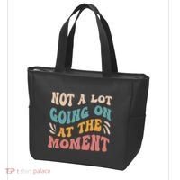 Not a Lot Going on at the Moment Cool Retro Tote Bag thumb 3