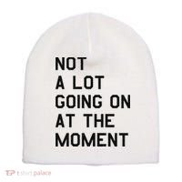 Not A Lot Going On At The Moment Short Acrylic Beanie thumb 0