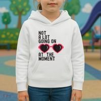 Not A Lot Going On At The Moment Kids Hoodie thumb 3
