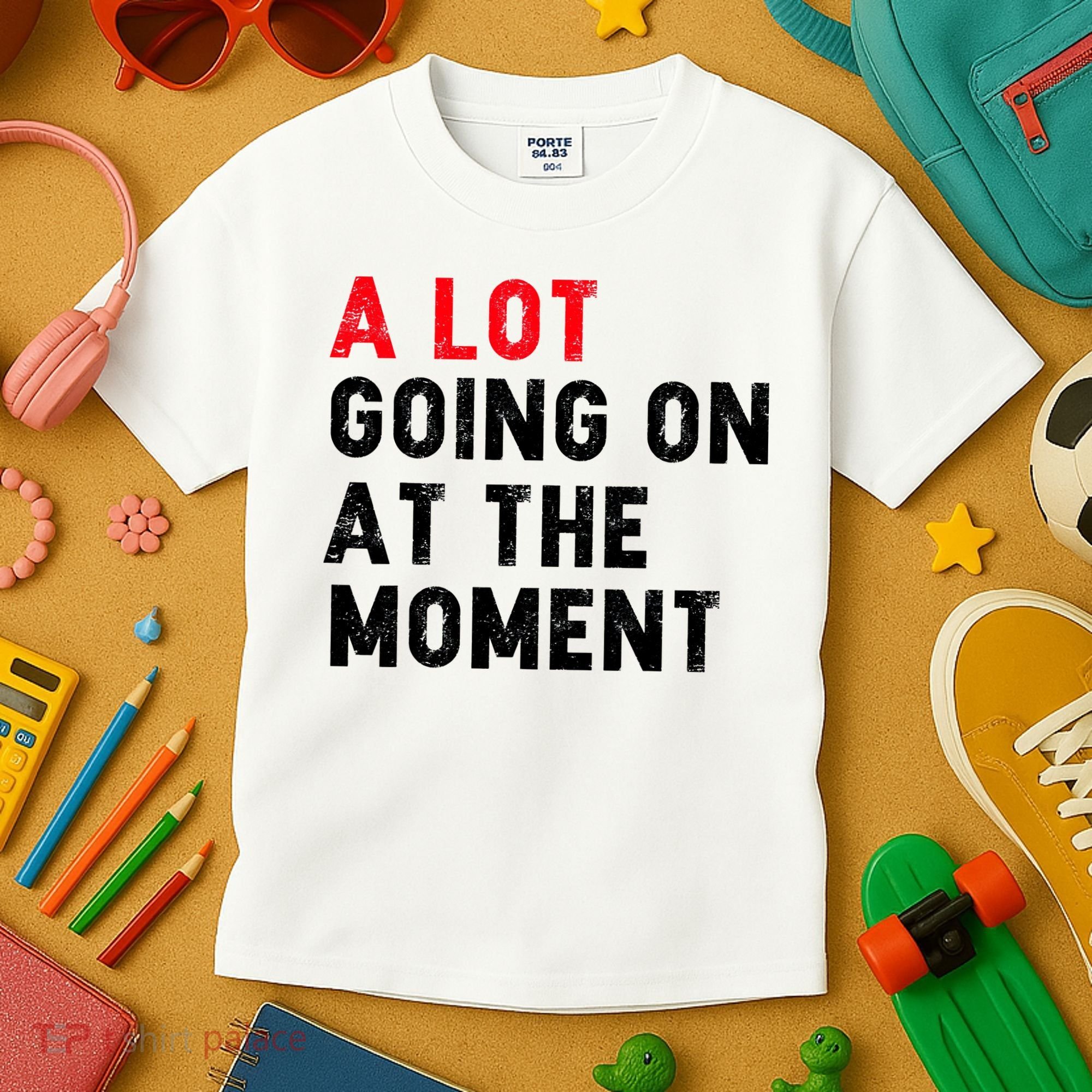 Not A Lot Going On At The Moment Kids T-Shirt