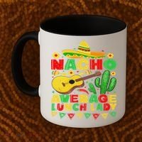 Nacho Average Lunch Lady Funny Cinco De Mayo Mexican Fiesta Coffee Mug thumb 2