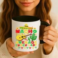 Nacho Average Lunch Lady Funny Cinco De Mayo Mexican Fiesta Coffee Mug thumb 3
