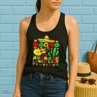 Nacho Average Lunch Lady Funny Cinco De Mayo Mexican Fiesta Women's Tank Top thumb 2