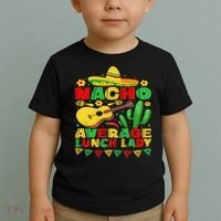 Nacho Average Lunch Lady Funny Cinco De Mayo Mexican Fiesta Toddler T-Shirt thumb 2