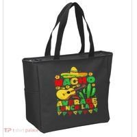 Nacho Average Lunch Lady Funny Cinco De Mayo Mexican Fiesta Tote Bag thumb 2