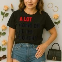 Not A Lot Going On At The Moment Comfort Colors Boxy T-Shirt thumb 2